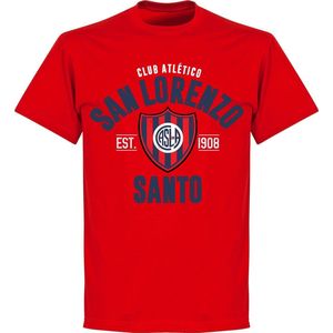 San Lorenzo Established T-Shirt - Rood - 3XL