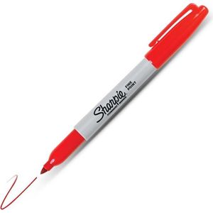 Sharpie Fine Point permanent marker 1mm rood