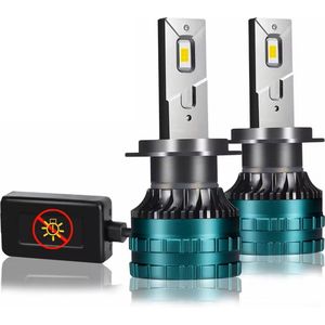H4 LED 2 Stuks Canbus 30000LM 1 Auto Koplamp 100W Led lamp Auto Verlichting Lampen 6000K Wit 12V