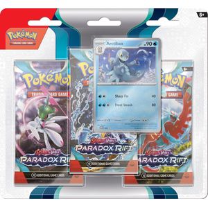 Pokémon Scarlet & Violet Paradox Rift 3BoosterBlister - Arctibax - Pokémon Kaarten