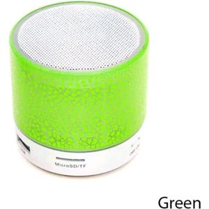 bluetooth speaker - mini - Smartkabel - sd en usb aansluiting - draagbaar - groen