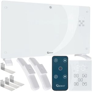 GEKO Elektrische convector met Wi-Fi en afstandsbediening - 2500W - wit
