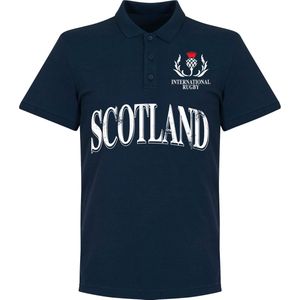 Schotland Rugby Polo - Navy - 5XL