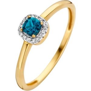 Blush Diamonds Dames Ring Goud - Goud - 17.75 mm / maat 56