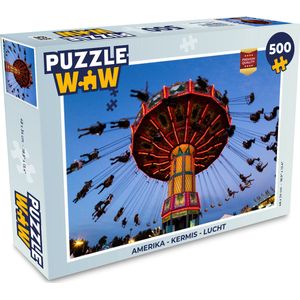 Puzzel Amerika - Kermis - Lucht - Legpuzzel - Puzzel 500 stukjes