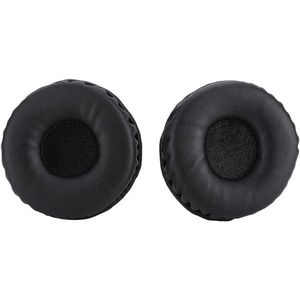 Allecto plus - Hoofdtelefoon Oorkussens Vervanging Zwart Katoen 70mm - Universeel - Zacht Schuim - Headset Cover - Vervangende Pads met Zoekwoord1 en Zoekwoord2.