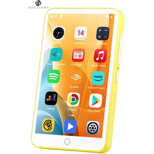 Equivera MP3 Speler Bluetooth - MP3 Speler - MP3 Speler met Bluetooth - MP3 Speler Bluetooth met FM Radio