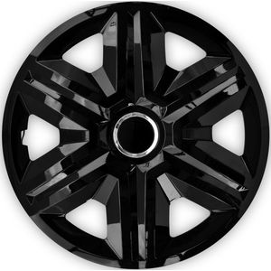 NRM FAST - wieldoppen 16"" - Set van 4 stuks - Zwart