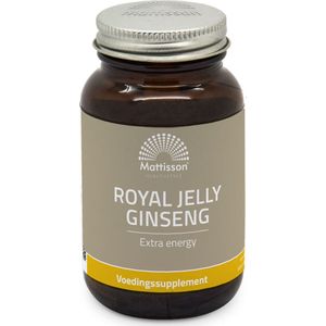 Mattisson - Royal Jelly & Ginseng - Koninginnegelei - Voedingssupplement - 60 Capsules
