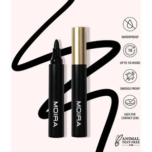 Moira | Waterproof Jumbo Marker Liquid Liner 001 Black
