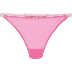 Hunkemöller Dames Lingerie String Roza - Roze - maat XL