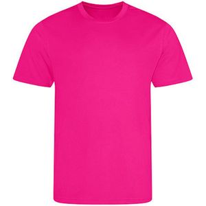 Vegan T-shirt met korte mouwen Cool T 'Hyper Pink' - XS