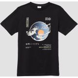 T-shirt - Regular Fit - Katoenen Jersey - Korte Mouwen - Ronde Hals