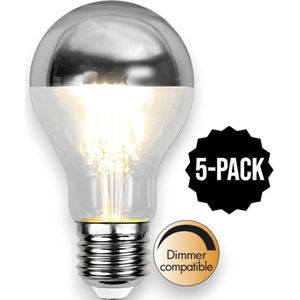 5-Pack | Kopspiegellamp - E27 - 4W - Extra Warm Wit - 2700K - Dimbaar - Kopspiegel