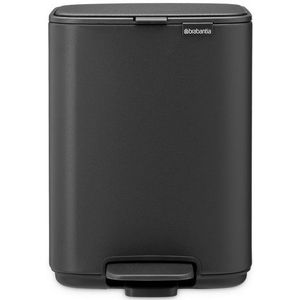 Brabantia Bo Pedaalemmer - 4 l - Mineral Infinite Grey