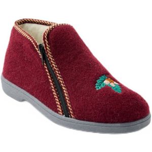Geborduurde pantoffels met brede wijdte