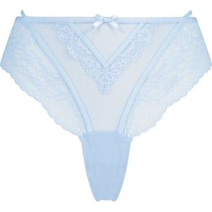 Hunkemöller Dames Lingerie Brazilian Anna - Blauw - maat XS