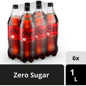 Coca Cola Zero Sugar 6 petflessen x 1 liter