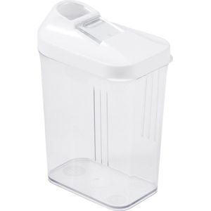 Keeeper Transparante container voor losse producten / Strooibus - 0,5L wit/transparant