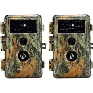 Equivera Wildcamera met Nachtzicht - Wildcamera - Wildcamera voor Buiten - Jachtcamera - Bewegingssensor - Nachtzicht