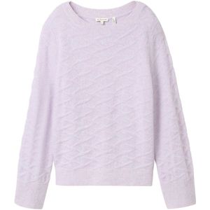 Trui - Knitwear - Mélange - Ronde Hals - Lange Mouw