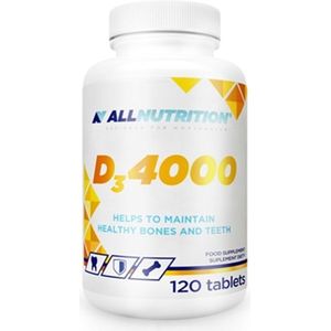 ALLNUTRITION | D3 4000 | 120 Capsules | 120 capsules