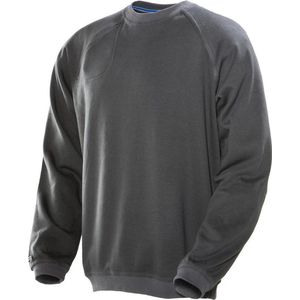 Jobman 5122 Roundneck Sweatshirt 65512293 - Donkergrijs - XXL