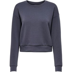 Only Play - Lounge LS O-Neck Sweat - Grijze Sweater - S - Grijs