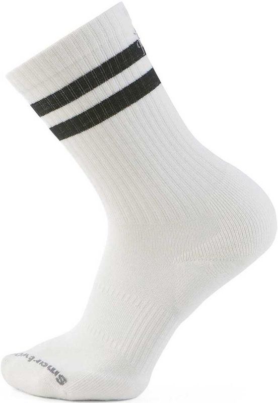 Smartwool - Everyday Athletic Striped Crew - Sokken - Wit