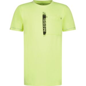 Vingino T-shirt Jefos Jongens T-shirt - Neon yellow - Maat 116