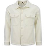 Heren Overshirt met Zakken - Heren Jack - Tussenjas Heren - 520 - Beige