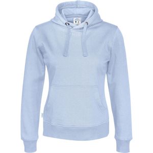 Cottover HOODIE LADY - GOTS GECERTIFICEERD 141001 - Lichtblauw - XXL