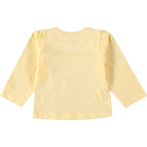 4PRESIDENT Newborn T-shirt - Yellow - Maat 74 - Baby T-shirts - Newborn kleding