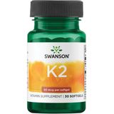 Swanson health Ultra Natural Vitamine K2 (Menaquinone-7 from Natto) 50mcg