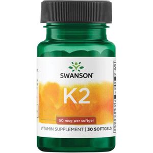 Swanson health Ultra Natural Vitamine K2 (Menaquinone-7 from Natto) 50mcg