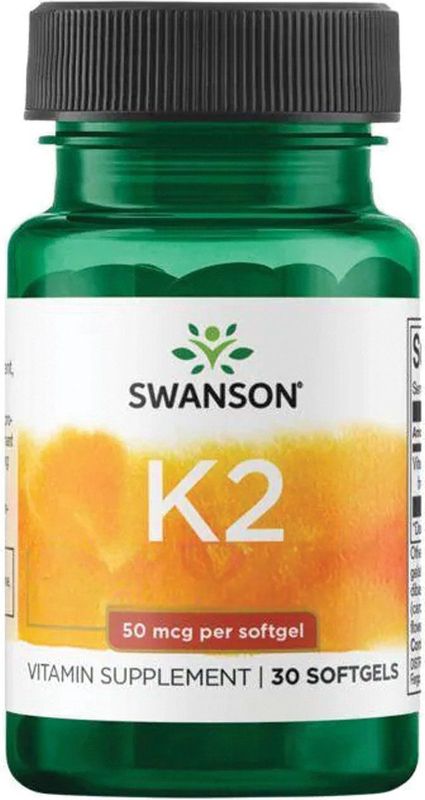 Swanson health Ultra Natural Vitamine K2 (Menaquinone-7 from Natto) 50mcg