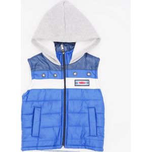 Jongen 3 delige kledingset - jongen kleding - maat 86/92 broekje sweater bodywarmer - blauw maat 80 86 92 98 104 - kleur varianten geel rood Blauw bruin