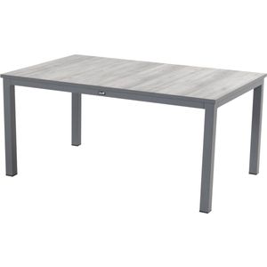 Hartman Comino dining tuintafel 163x105 cm. - Keramiek/Grijs