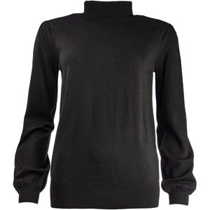 NED Trui Keran Ls Rmb Brei 25w1 U106 12 900 Black Dames Maat - S