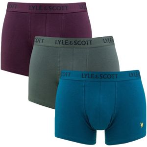 Lyle & Scott heren 3P boxers barclay multi 732