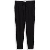 Tom Tailor Losse, slanke jacquardbroek met trekkoord