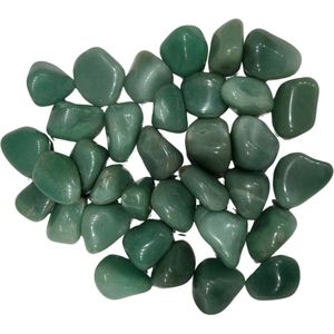 Aventurijn groen 500 gr. trommelstenen (mt3)
