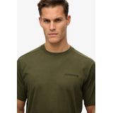 Superdry - Tech Relaxed T-shirt - Katoen - Korte Mouwen