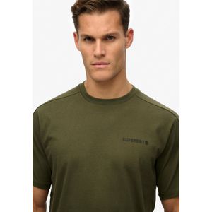 Superdry - Tech Relaxed T-shirt - Katoen - Korte Mouwen