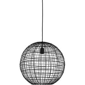 Light & Living Hanglamp Mirana - Zwart - Ø46cm - Modern - Hanglampen Eetkamer, Slaapkamer, Woonkamer