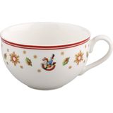 Villeroy & Boch Toy's Delight Koffiekop Kerst - 0.20 liter - Rood/wit