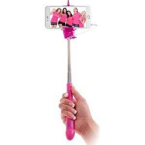 Pipedream Selfie Stick Pecker - roze
