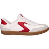 Skechers - Hands Free Slip-Ins Hotshot Kick-off - Dames Sneaker - Wit Rood