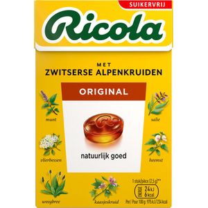 Ricola - Original Suikervrij - 20x 50g