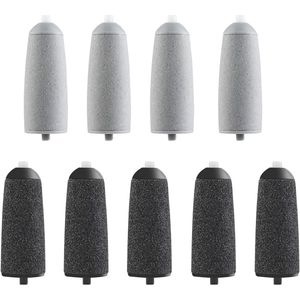 9-delige vervangende pedicurekopset, elektrische voet-eeltverwijderaar roller navulling, inclusief 5 extra dikke koppen en 4 normale dikke koppen,Geschikt voorl met Flawless Pedicure, Haotadiy, ZABOUL, Nuve